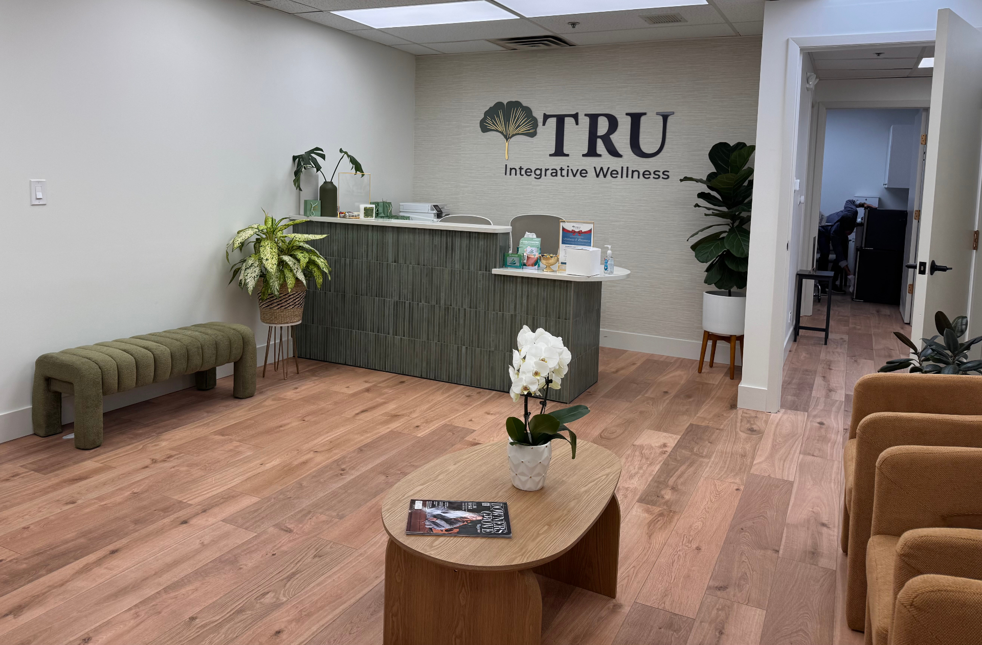 TRU Integrative Wellness reception in Downers Grove, IL